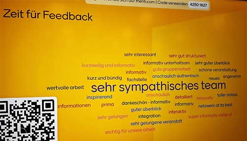 Feedback zur Verantaltung 50 Jahre IFD im Kölner Verein